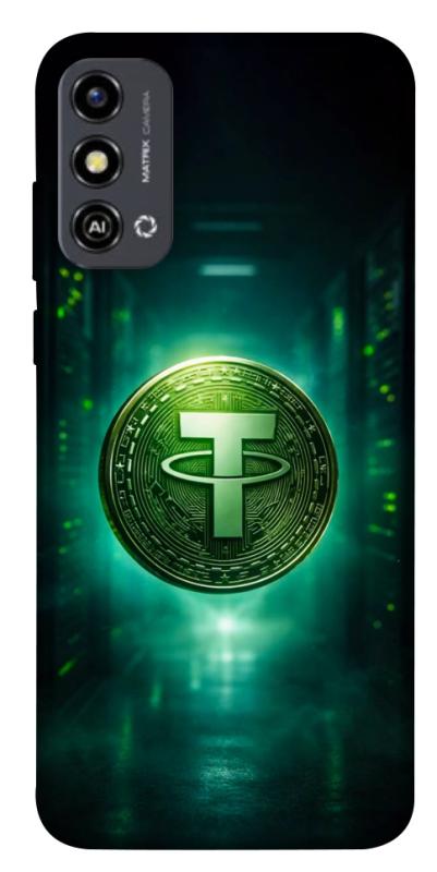 Чохол itsPrint Usdt для ZTE Blade A53, гроші, купити оптом з доставкою