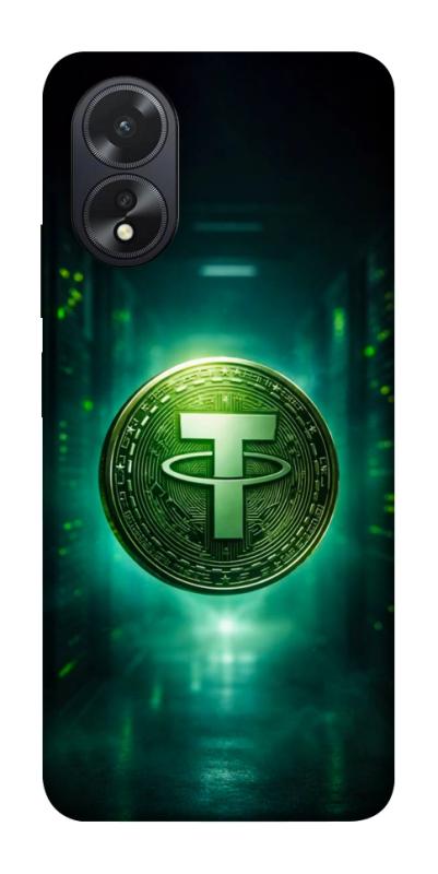Чехол itsPrint Usdt для Oppo A38, деньги, купить оптом с доставкой
