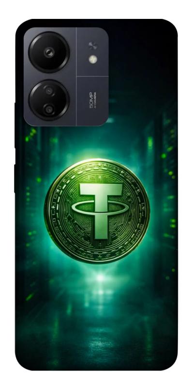 Чохол itsPrint Usdt для Xiaomi Redmi 13C, гроші, купити оптом з доставкою