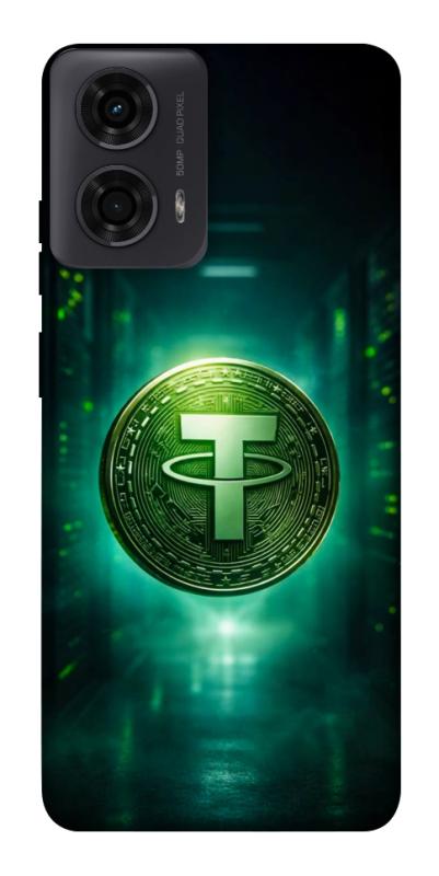 Чохол itsPrint Usdt для Motorola Moto G24, гроші, купити оптом з доставкою