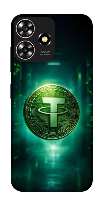 Чохол itsPrint Usdt для ZTE Blade A73 4G, гроші, купити оптом з доставкою