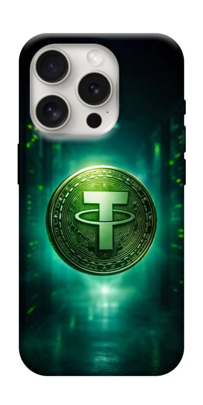 Чохол itsPrint Usdt для Apple iPhone 16 Pro (6.3"), гроші, купити оптом з доставкою