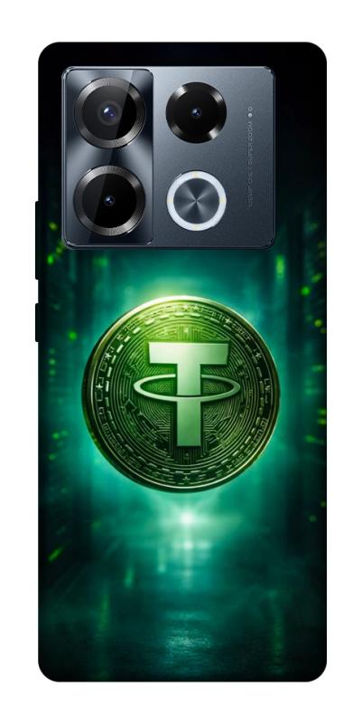 Чохол itsPrint Usdt для Infinix Note 40 Pro 4G, гроші, купити оптом з доставкою