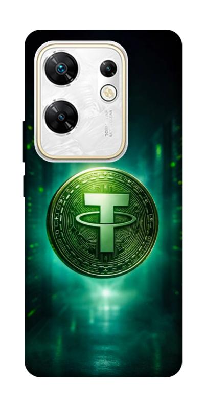 Чохол itsPrint Usdt для Infinix Zero 30 4G, гроші, купити оптом з доставкою
