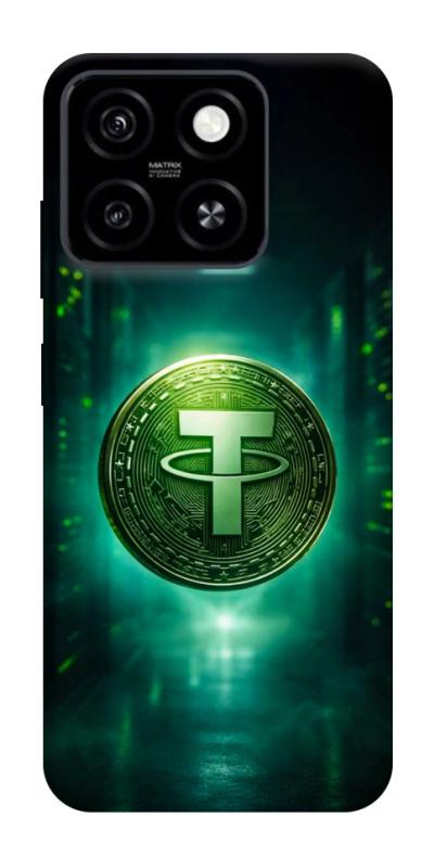 Чохол itsPrint Usdt для ZTE Blade A55 4G, гроші, купити оптом з доставкою