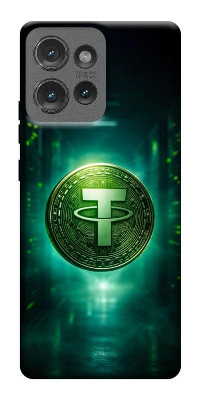Чохол itsPrint Usdt для Motorola Edge 50, гроші, купити оптом з доставкою