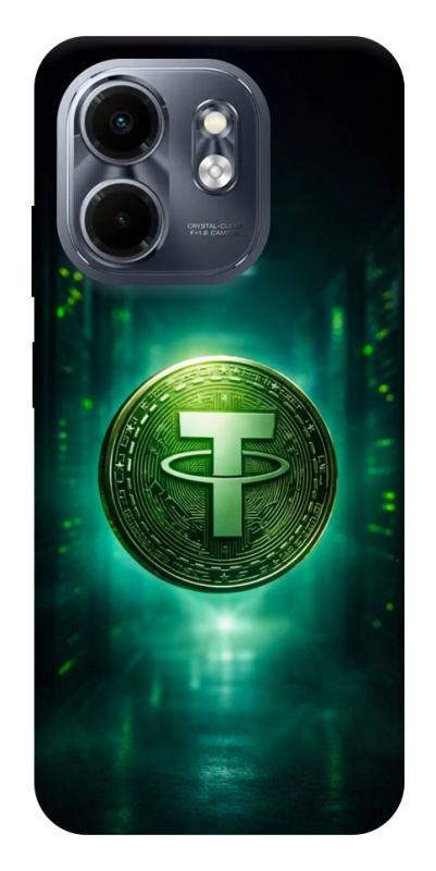 Чохол itsPrint Usdt для Infinix Smart 9 4G / Hot 50i, гроші, купити оптом з доставкою