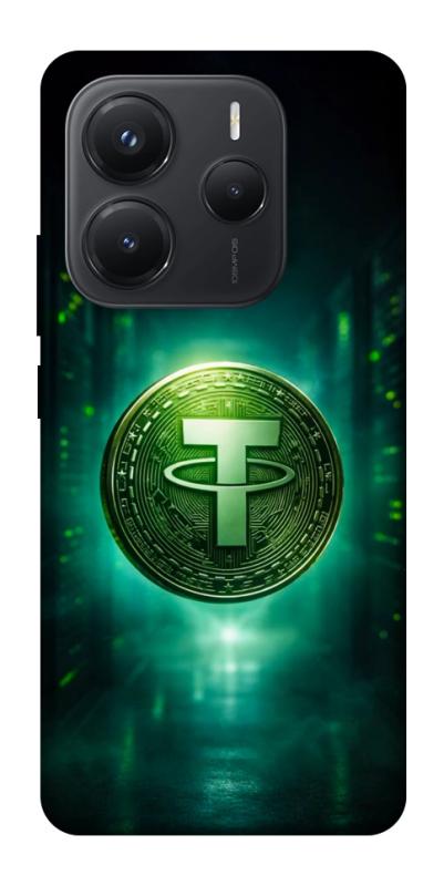 Чехол itsPrint Usdt для Xiaomi Redmi Note 14 5G, деньги, купить оптом с доставкой
