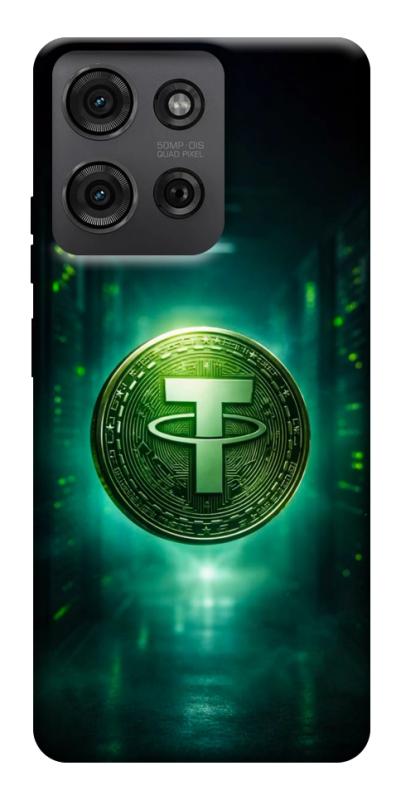 Чохол itsPrint Usdt для Motorola Moto G75 5G, гроші, купити оптом з доставкою