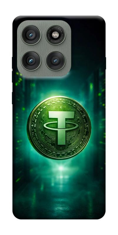 Чехол itsPrint Usdt для Motorola Edge 60 Pro, деньги, купить оптом с доставкой