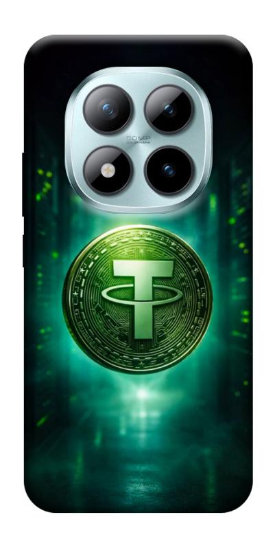 Чехол itsPrint Usdt для Xiaomi Redmi Note 15 Pro 5G, деньги, купить оптом с доставкой