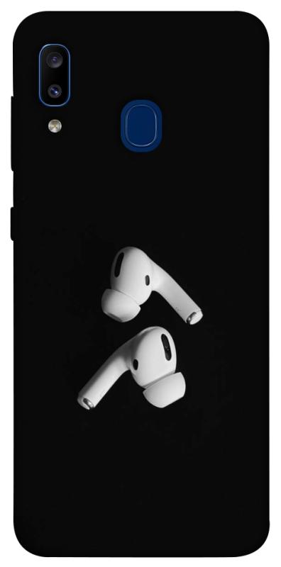 Чехол itsPrint Stay tuned для Samsung Galaxy A20 / A30, black, купить оптом с доставкой