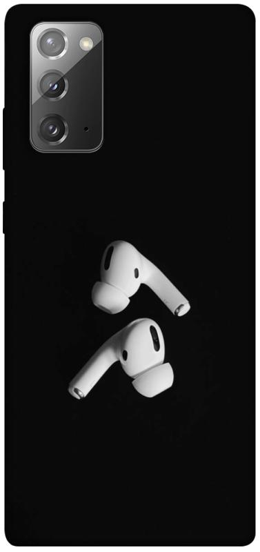 Чехол itsPrint Stay tuned для Samsung Galaxy Note 20, black, купить оптом с доставкой