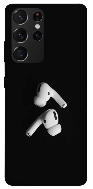 Чехол itsPrint Stay tuned для Samsung Galaxy S21 Ultra, black, купить оптом с доставкой