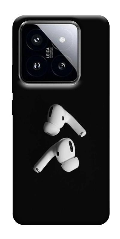Чохол itsPrint Stay tuned для Xiaomi 14 Pro, black, купити оптом з доставкою