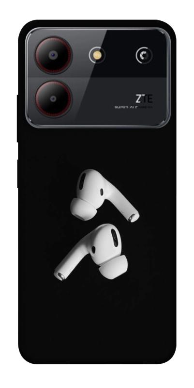 Чехол itsPrint Stay tuned для ZTE Blade A54 4G, black, купить оптом с доставкой