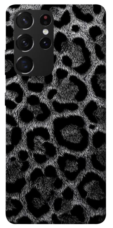Чехол itsPrint Black leo для Samsung Galaxy S21 Ultra, black, купить оптом с доставкой