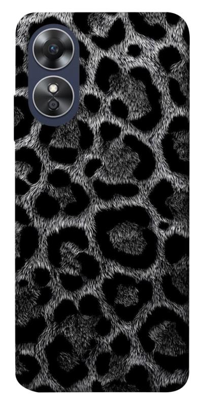 Чохол itsPrint Black leo для Oppo A17, black, купити оптом з доставкою