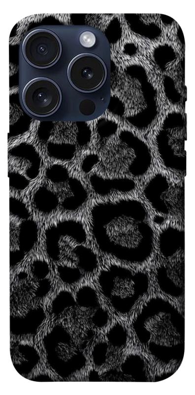 Чехол itsPrint Black leo для Apple iPhone 15 Pro (6.1"), black, купить оптом с доставкой