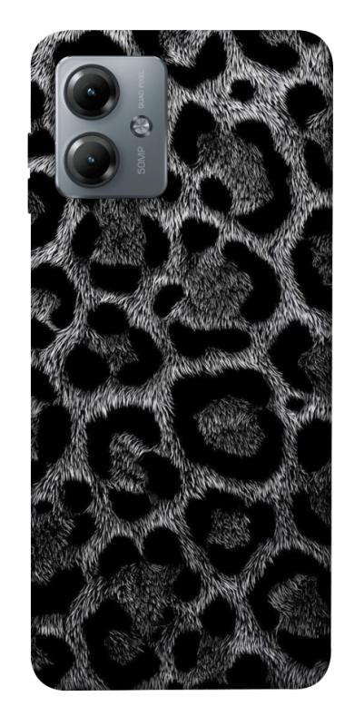 Чохол itsPrint Black leo для Motorola Moto G14, black, купити оптом з доставкою