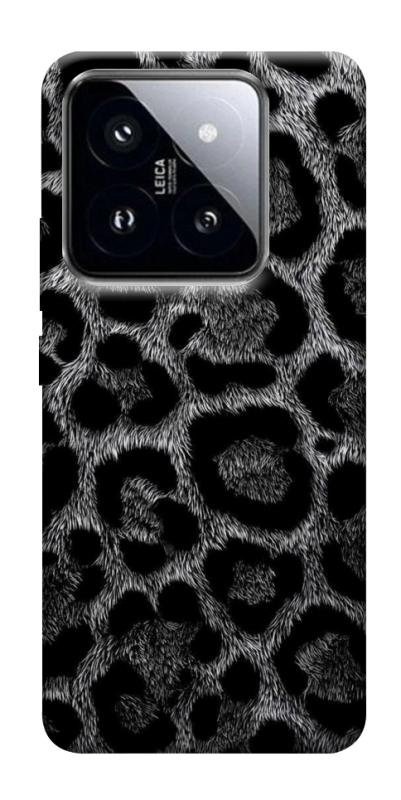 Чохол itsPrint Black leo для Xiaomi 14 Pro, black, купити оптом з доставкою