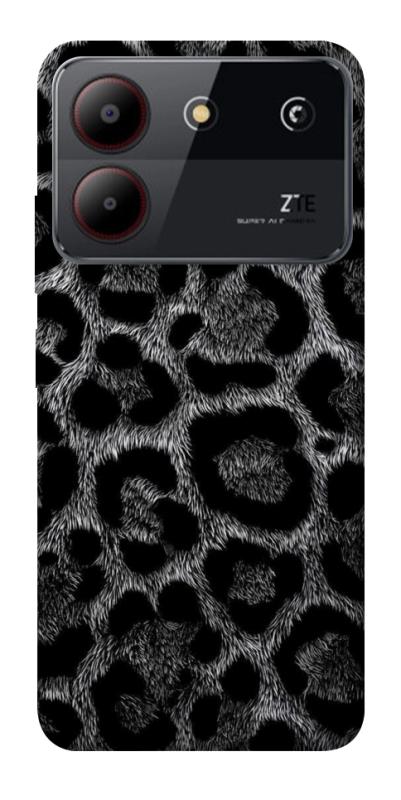 Чехол itsPrint Black leo для ZTE Blade A54 4G, black, купить оптом с доставкой