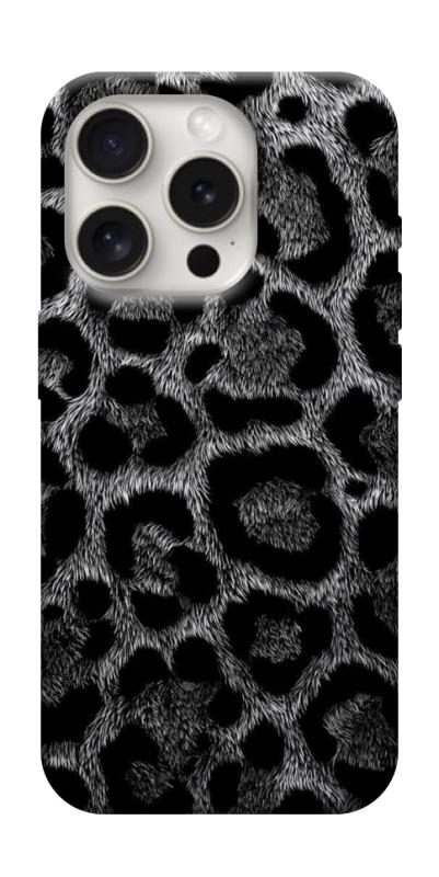 Чехол itsPrint Black leo для Apple iPhone 16 Pro (6.3"), black, купить оптом с доставкой