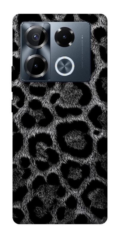 Чехол itsPrint Black leo для Infinix Note 40 Pro 4G, black, купить оптом с доставкой