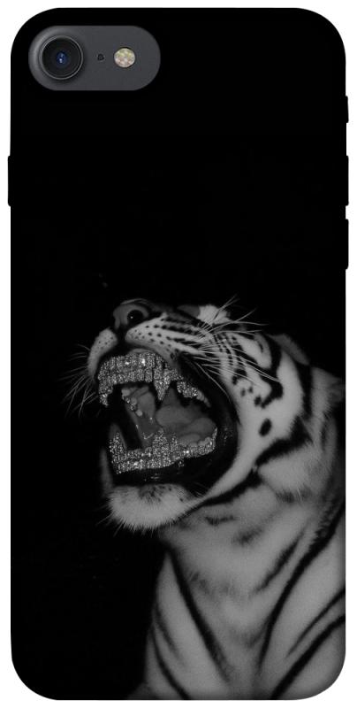 Чохол itsPrint Black tiger для Apple iPhone 7 / 8 (4.7"), black, купити оптом з доставкою