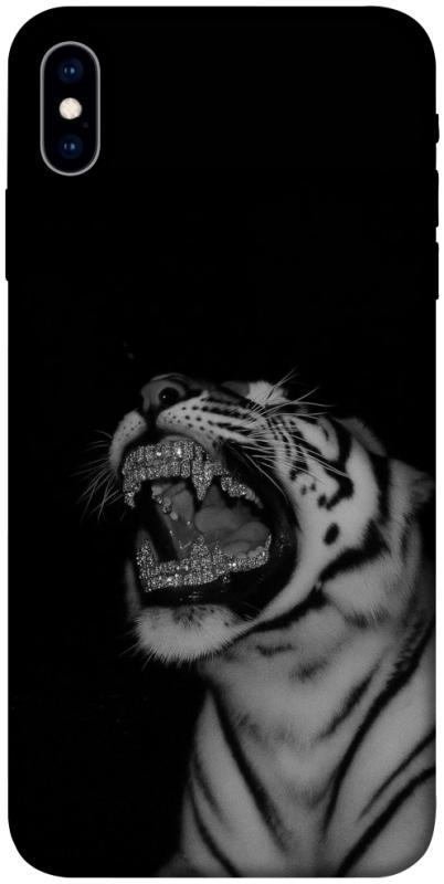 Чехол itsPrint Black tiger для Apple iPhone X (5.8"), black, купить оптом с доставкой