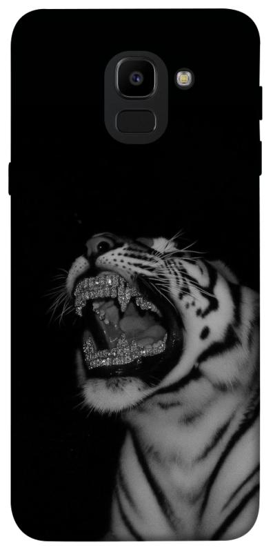Чохол itsPrint Black tiger для Samsung J600F Galaxy J6 (2018), black, купити оптом з доставкою