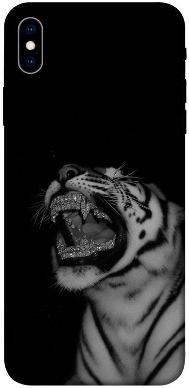 Чохол itsPrint Black tiger для Apple iPhone XS Max (6.5"), black, купити оптом з доставкою