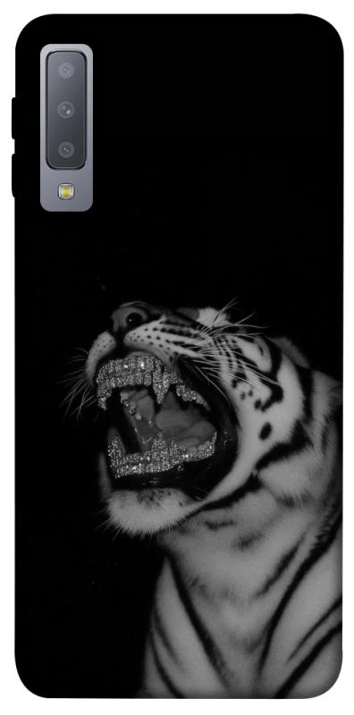 Чехол itsPrint Black tiger для Samsung A750 Galaxy A7 (2018), black, купить оптом с доставкой