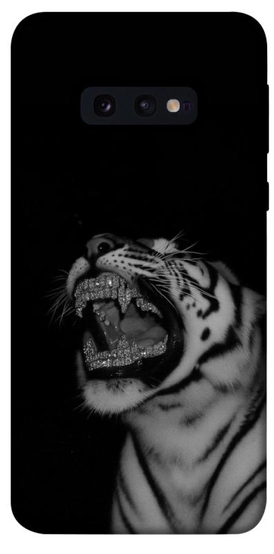 Чехол itsPrint Black tiger для Samsung Galaxy S10e, black, купить оптом с доставкой