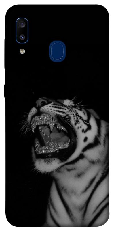 Чехол itsPrint Black tiger для Samsung Galaxy A20 / A30, black, купить оптом с доставкой