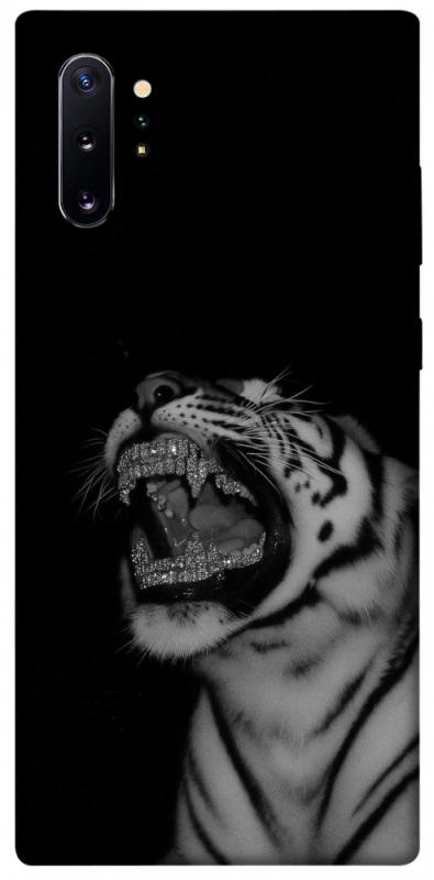 Чехол itsPrint Black tiger для Samsung Galaxy Note 10 Plus, black, купить оптом с доставкой