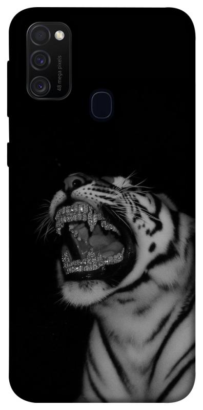 Чохол itsPrint Black tiger для Samsung Galaxy M30s / M21, black, купити оптом з доставкою