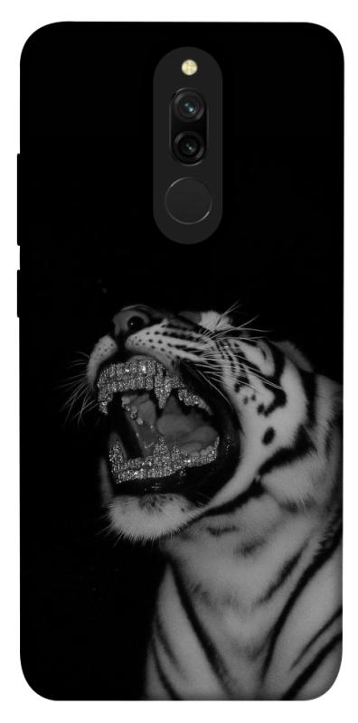 Чохол itsPrint Black tiger для Xiaomi Redmi 8, black, купити оптом з доставкою