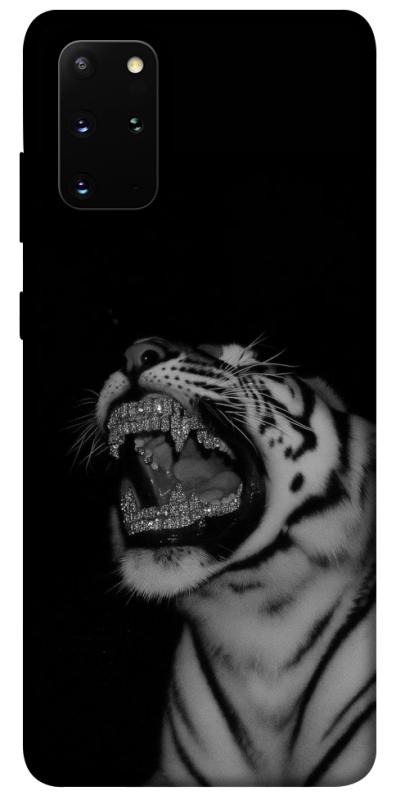 Чохол itsPrint Black tiger для Samsung Galaxy S20+, black, купити оптом з доставкою
