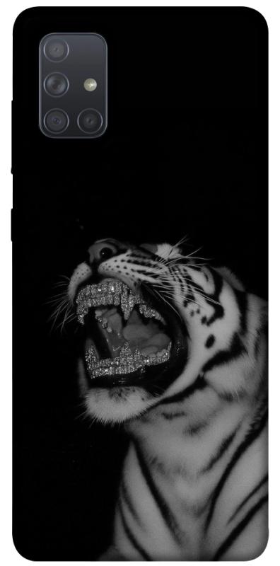 Чехол itsPrint Black tiger для Samsung Galaxy A71, black, купить оптом с доставкой