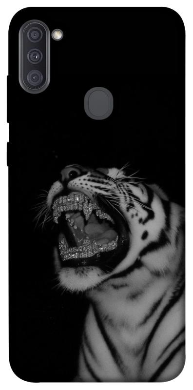 Чехол itsPrint Black tiger для Samsung Galaxy A11, black, купить оптом с доставкой