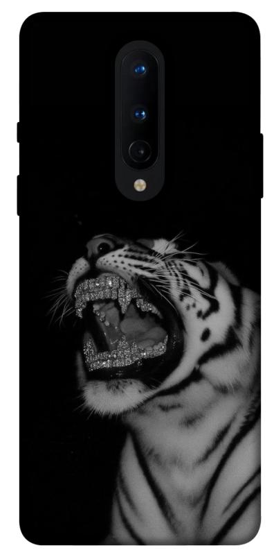 Чохол itsPrint Black tiger для OnePlus 8, black, купити оптом з доставкою