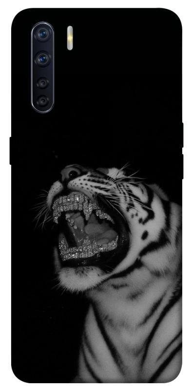 Чохол itsPrint Black tiger для Oppo A91, black, купити оптом з доставкою