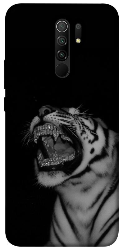 Чохол itsPrint Black tiger для Xiaomi Redmi 9, black, купити оптом з доставкою