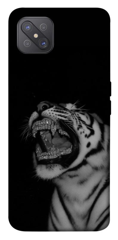 Чохол itsPrint Black tiger для Oppo A92s, black, купити оптом з доставкою
