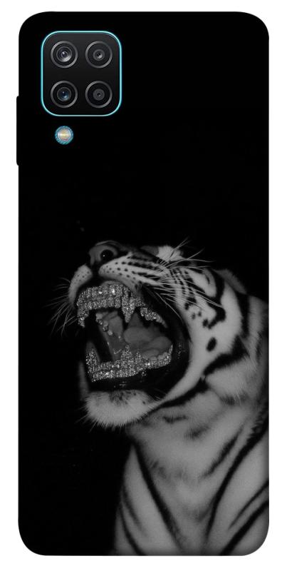 Чохол itsPrint Black tiger для Samsung Galaxy A12, black, купити оптом з доставкою
