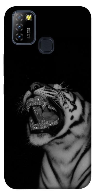 Чохол itsPrint Black tiger для Infinix Hot 10 Lite, black, купити оптом з доставкою