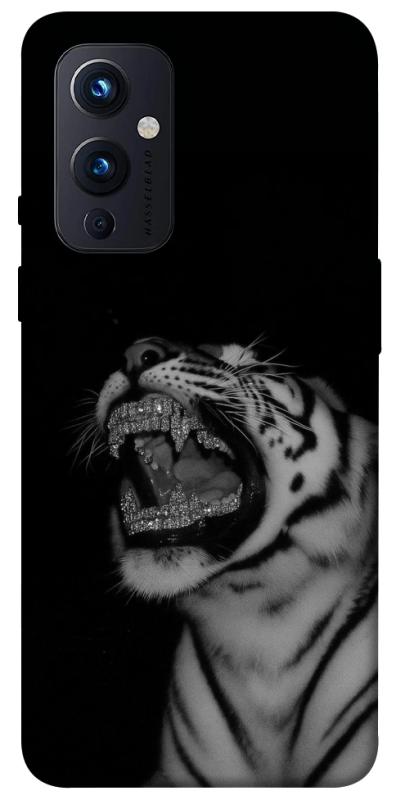 Чехол itsPrint Black tiger для OnePlus 9, black, купить оптом с доставкой