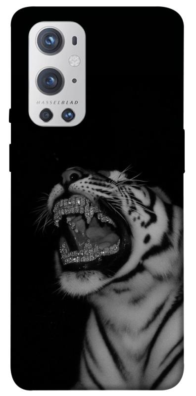 Чохол itsPrint Black tiger для OnePlus 9 Pro, black, купити оптом з доставкою