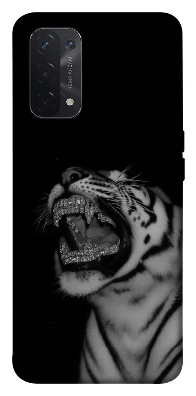 Чехол itsPrint Black tiger для Oppo A54 4G, black, купить оптом с доставкой